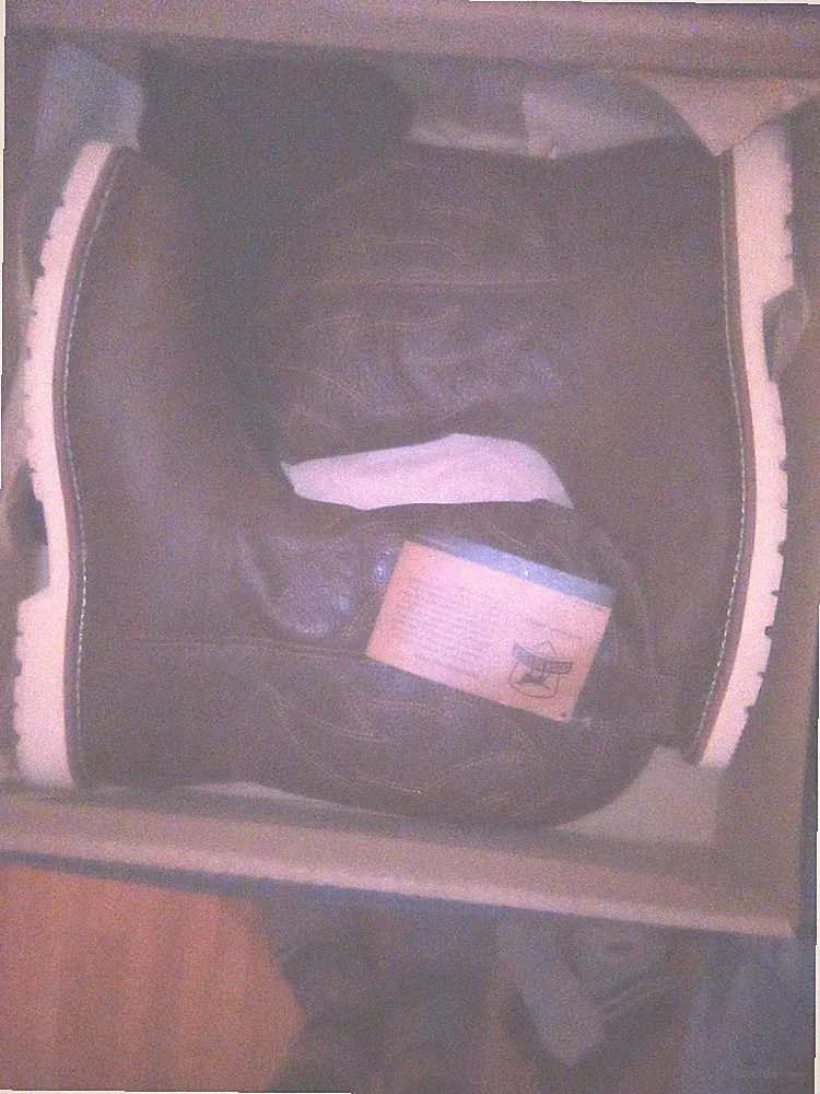 Red Wing Men's Western Work Pull On Leather Mid-Calf Brown Boots E2 Workwear