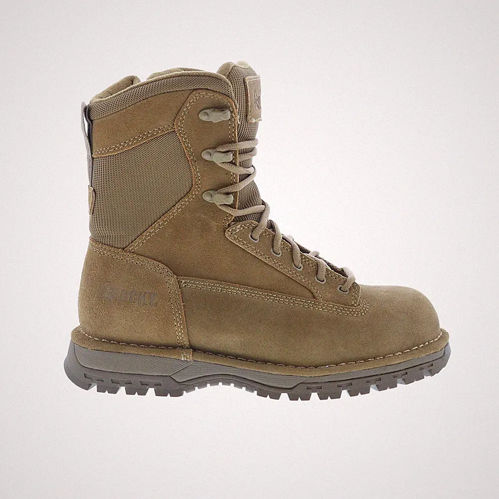 Rocky Portland 8" Composite Toe RKD0070 Mens Brown Wide Work & Safety Boots