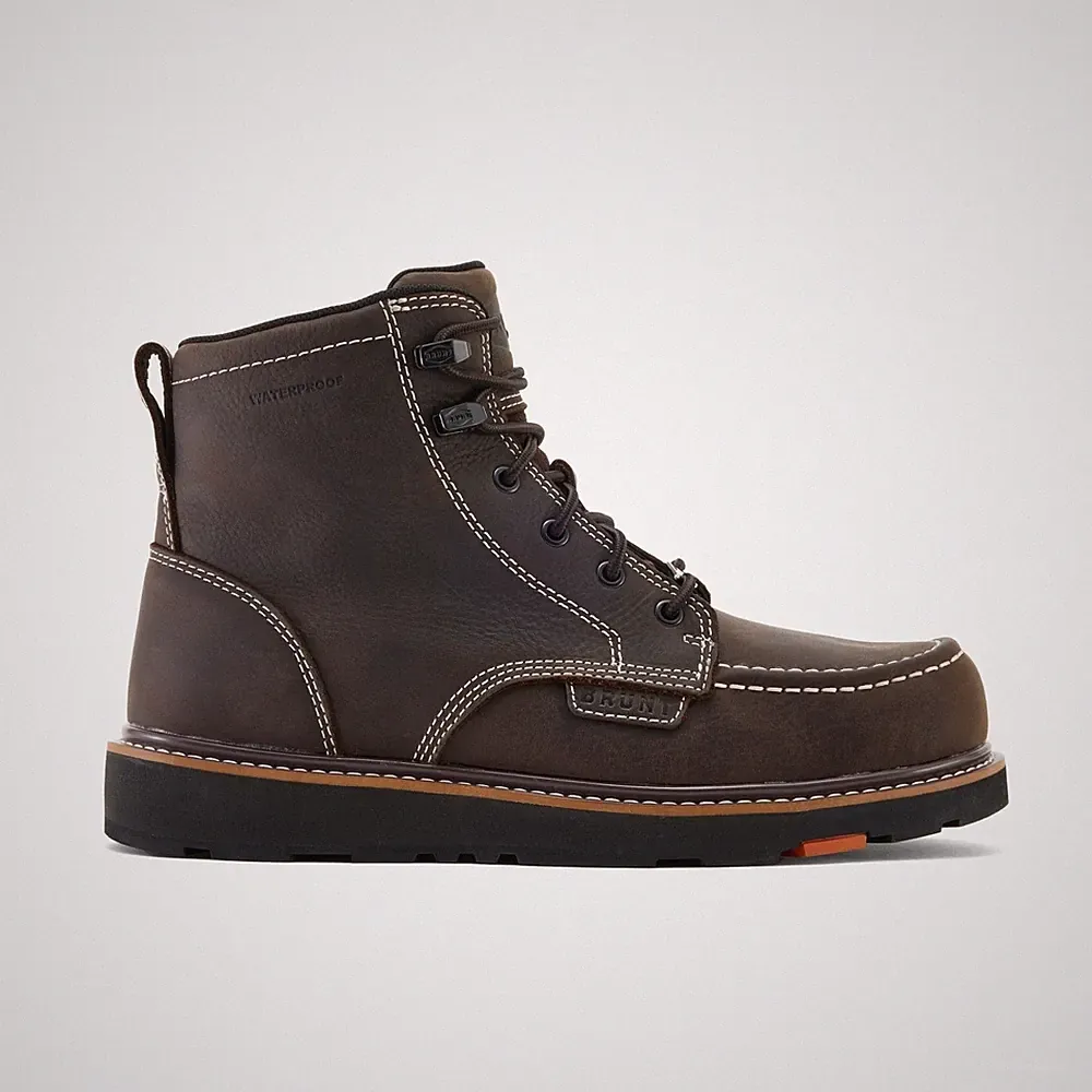 The Marin Waterproof (Soft Toe) 6" Moc Toe Work Boot Men's